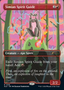 Simian Spirit Guide (#1548) (Prismatic Nightmares) (borderless)