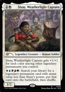 Sisay, Weatherlight Captain (Finally! Left-Handed Magic Cards)