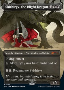 Skithiryx, the Blight Dragon (#1562) (Tragic Romance) (borderless)
