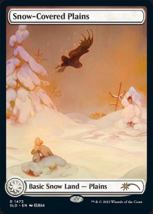 Snow-Covered Plains (#1473) (Paradise Frost) (foil) (full art)