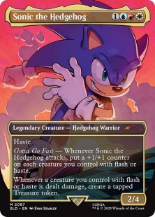 Sonic the Hedgehog (#2087) (borderless)