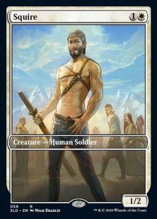 Squire (#059) (foil) (full art)