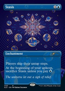 Stasis (The Space Beyond the Stars) (foil) (borderless)