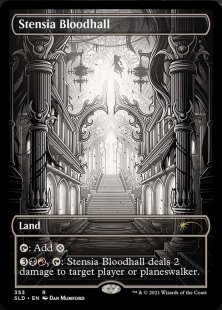 Stensia Bloodhall (Showcase: Midnight Hunt) (foil) (showcase)