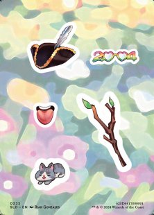 Sticker sheet (#335) (Pick 'Em and Stick 'Em)