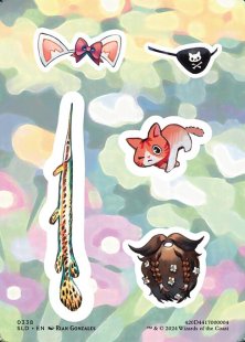 Sticker sheet (#338) (Pick 'Em and Stick 'Em)