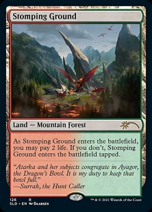 Stomping Ground (foil) (full art) - Zendikar Expeditions