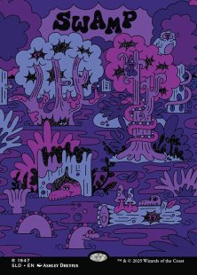 Swamp (#1947) (foil) (full art)