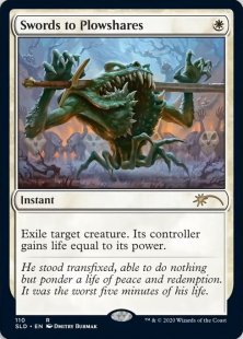 Swords to Plowshares (#110) (Happy Yargle Day!) (foil)
