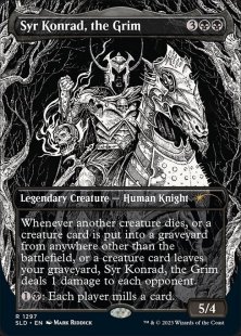 Syr Konrad, the Grim (#1297) (Death Is Temporary, Metal Is Forever) (borderless)