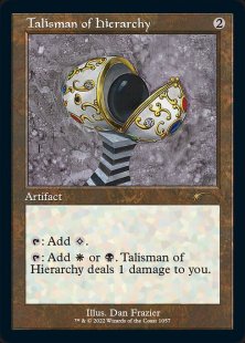 Talisman of Hierarchy (Dan Frazier Is Back Again: The Enemy Talismans) (foil-etched)