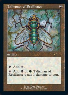 Talisman of Resilience (Dan Frazier Is Back Again: The Enemy Talismans) (foil-etched)