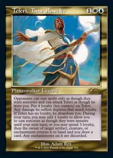 Teferi, Time Raveler (Teferi's Time Trouble)