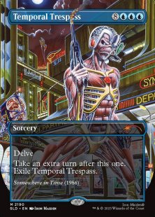 Temporal Trespass (#2190) (foil) (borderless)
