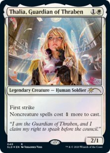 Thalia, Guardian of Thraben (#040) (Thalia - Beyond the Helvault) (foil)