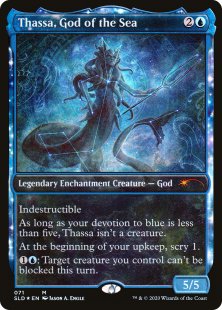 Thassa, God of the Sea (Theros Stargazing, Volume II) (foil) (showcase)