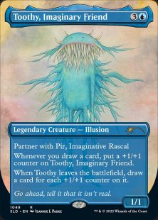 Toothy, Imaginary Friend (Imaginary Friends) (foil) (borderless)