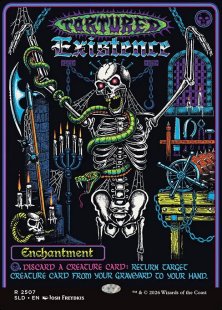 Tortured Existence (#2507) (foil) (borderless)