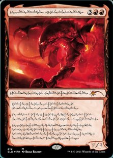 Urabrask the Hidden (Phyrexian Praetors: Compleat Edition) (foil)