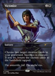 Victimize (#2486) (foil) (borderless)