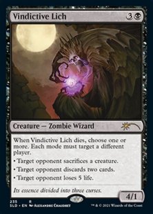 Vindictive Lich (Math is for Blockers) (foil)