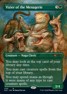 Vizier of the Menagerie (The Weirdest Pets in the Multiverse) (foil) (borderless)