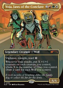 Voja, Jaws of the Conclave (#2284) (borderless)