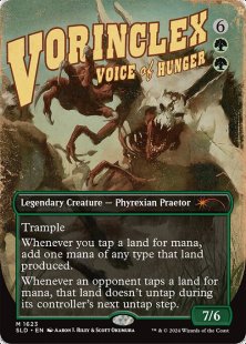 Vorinclex, Voice of Hunger (#1623) (Outlaw Anthology Vol. 2: Sinister...) (foil) (borderless)