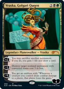 Vraska, Golgari Queen (The Path Not Traveled) (foil)