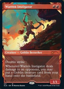 Warren Instigator (Showcase: Zendikar Revisited) (showcase)