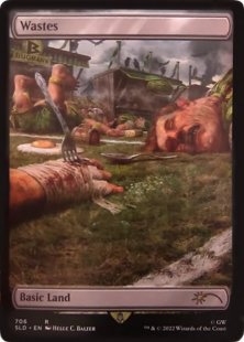 Wastes (#706) (Blood Bowl) (foil) (full art)