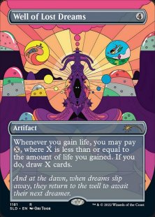 Well of Lost Dreams (#1181) (The Meaning of Life, Maybe) (foil) (borderless)