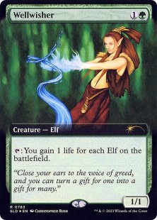 Wellwisher (#783) (foil) (extended art)