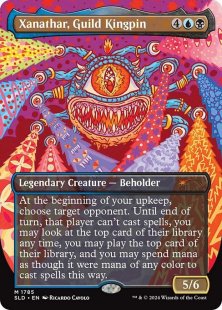 Xanathar, Guild Kingpin (#1785) (Death is in the Eyes of the Beholder I) (foil) (borderless)