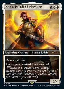 Xenk, Paladin Unbroken (Honor Among Thieves) (foil) (full art)