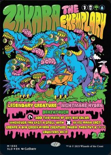 Zaxara, the Exemplary (#1333) (Calling All Hydra Heads) (foil) (showcase)