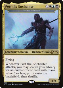 Zur the Enchanter (#726) (Post Malone: Backstage Pass) (foil)