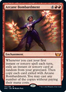 Arcane Bombardment (foil)