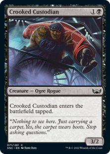 Crooked Custodian (foil)