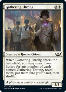 Gathering Throng (foil)