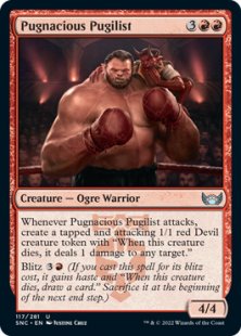 Pugnacious Pugilist (foil)