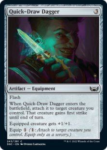 Quick-Draw Dagger (foil)