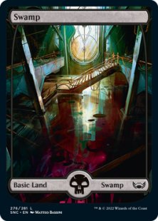 Swamp (#276) (foil) (full art)