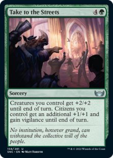 Take to the Streets (foil)