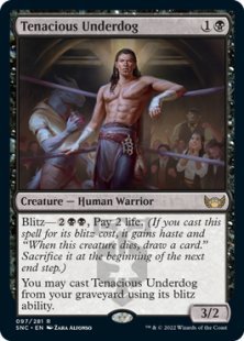 Tenacious Underdog (foil)