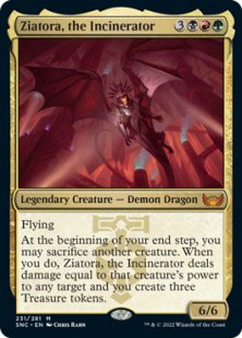 Ziatora, the Incinerator (foil)