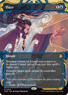 Daze (foil) - Amonkhet Invocations | Bazaar of Magic