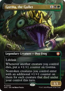 Gorma, the Gullet (foil) (borderless)