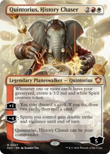Quintorius, History Chaser (foil) (borderless)