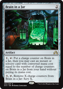 Brain in a Jar (foil)